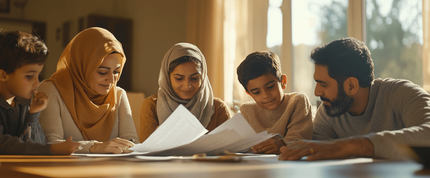 Muslim families community
